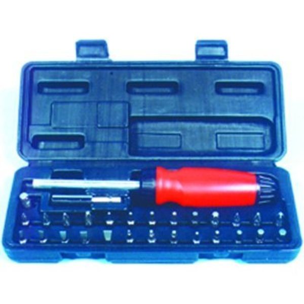 Astro Pneumatic SCREWDRIVER RATCHET KIT30 PC AO7040